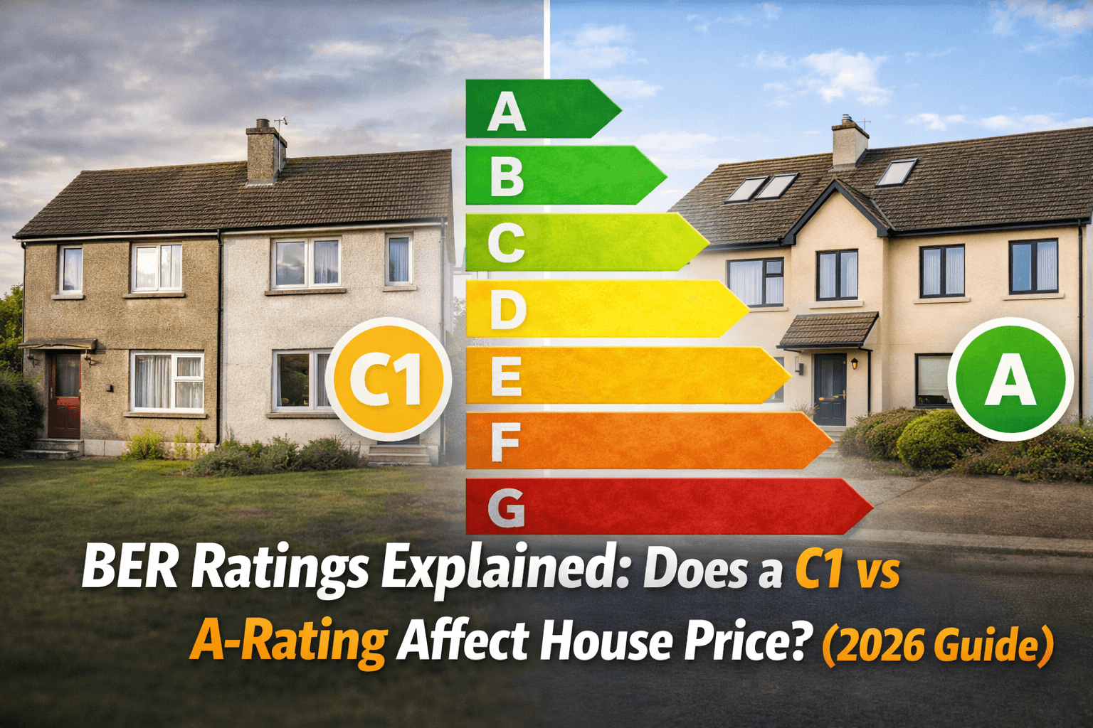 BER Ratings Explained: Does a C1 vs A-Rating Affect House Price? (2026 Guide)