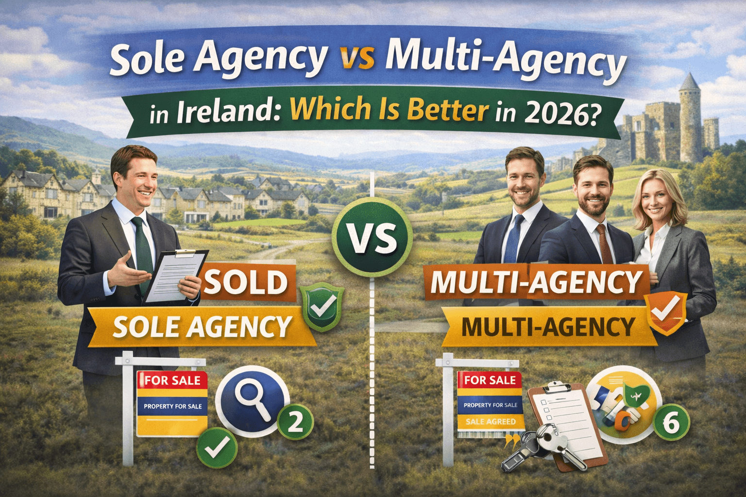 Sole Agency vs Multi-Agency in Ireland: Which Is Better in 2026?